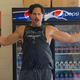 Joe Manganiello in Magic Mike XXL, since his debut as Deathstroke hasn't happened yet
